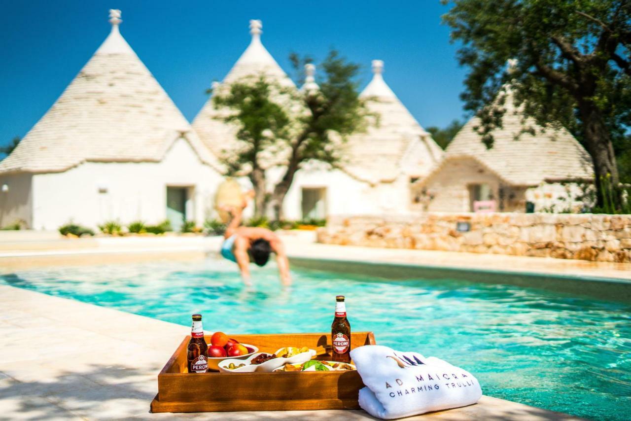 Вилла Trulli Ad Maiora Альберобелло Экстерьер фото